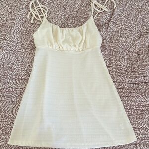 Fashion Nova White Mini Dress